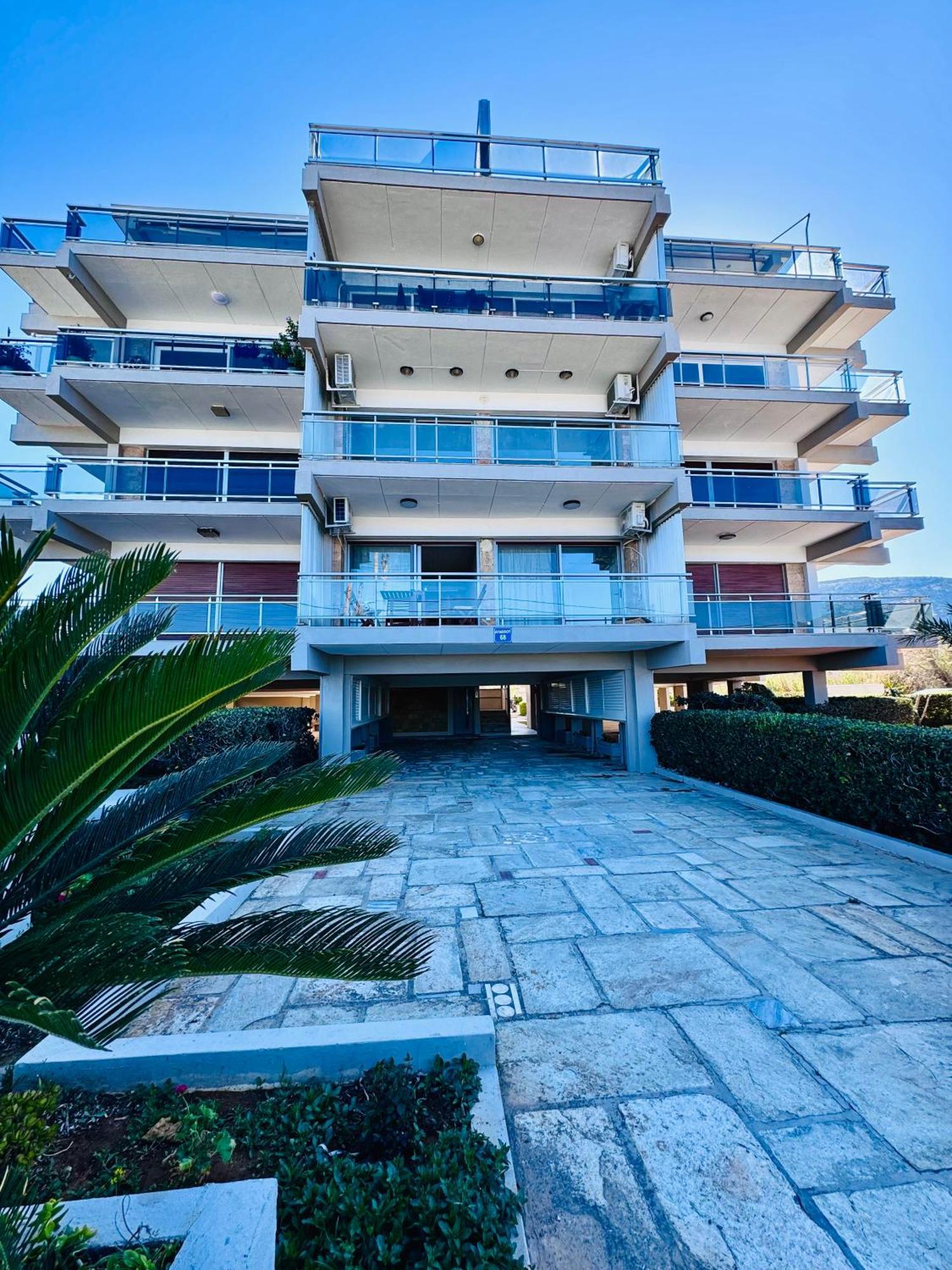 Seashore Happiness Apartments Pórto Ráfti Buitenkant foto
